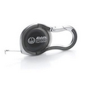 6 Ft. Silver Carabiner Tape Measure